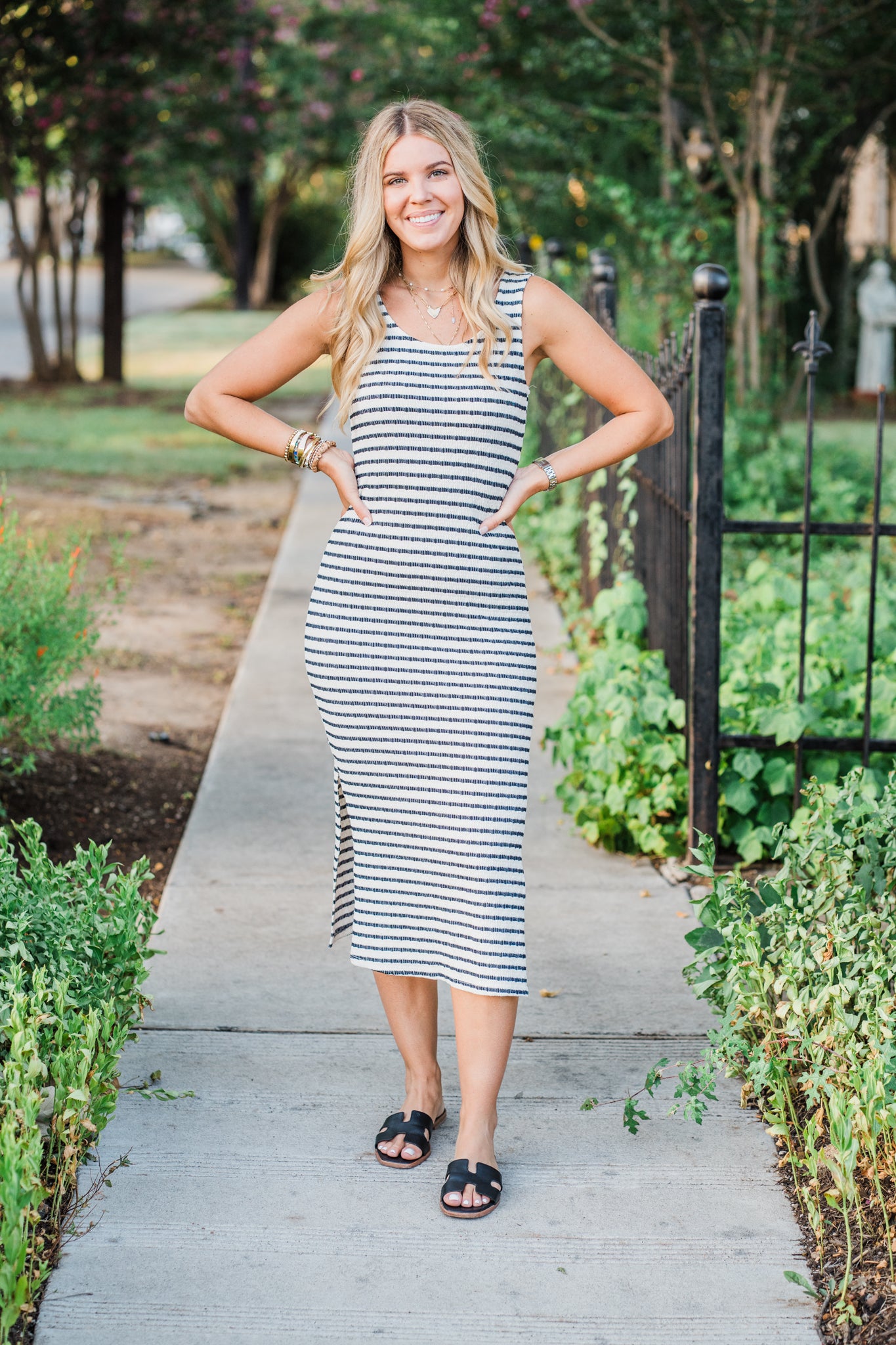 The Aspen Stripe Midi