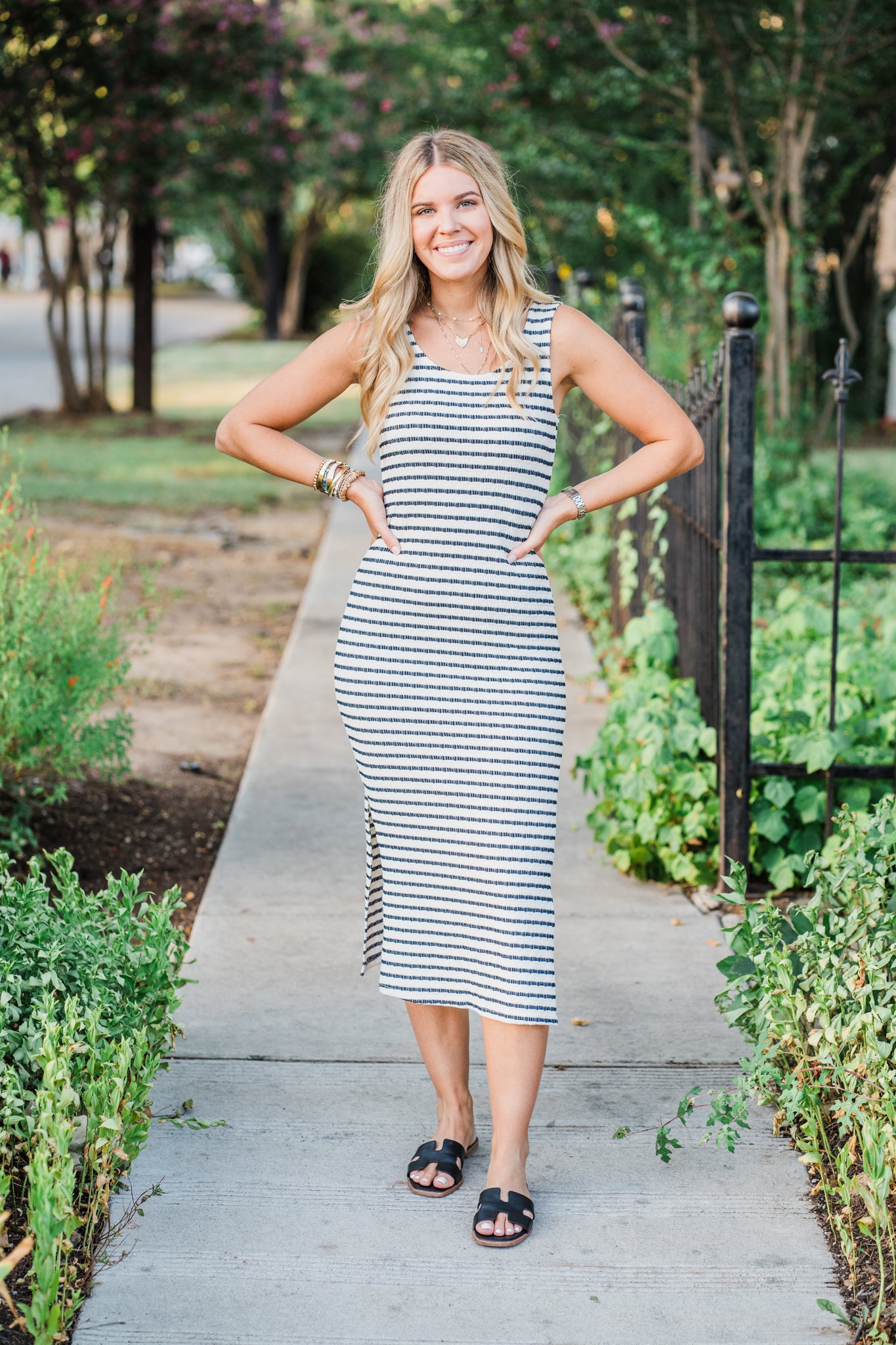 The Aspen Stripe Midi