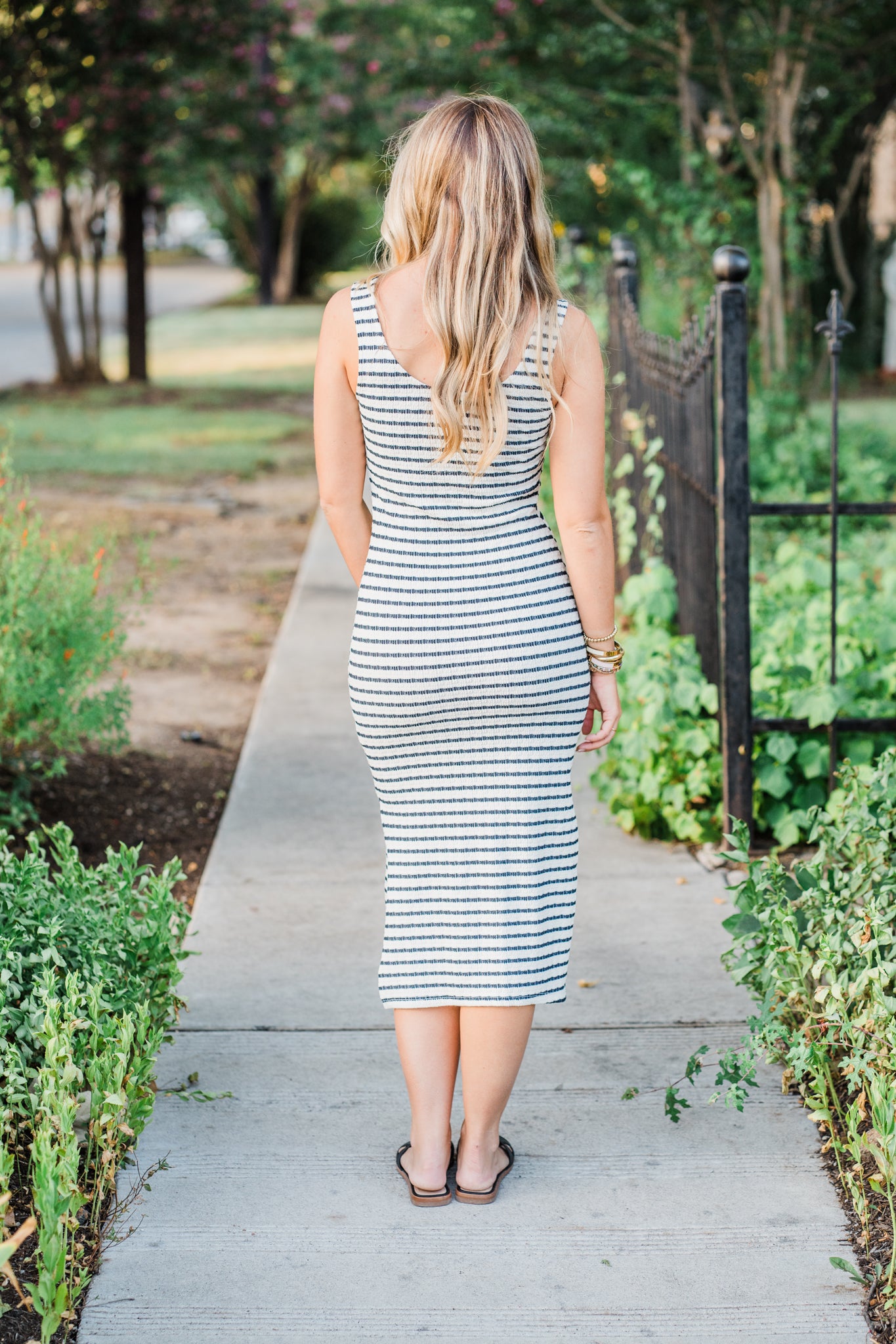 The Aspen Stripe Midi