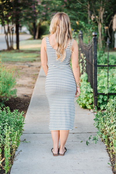 The Aspen Stripe Midi
