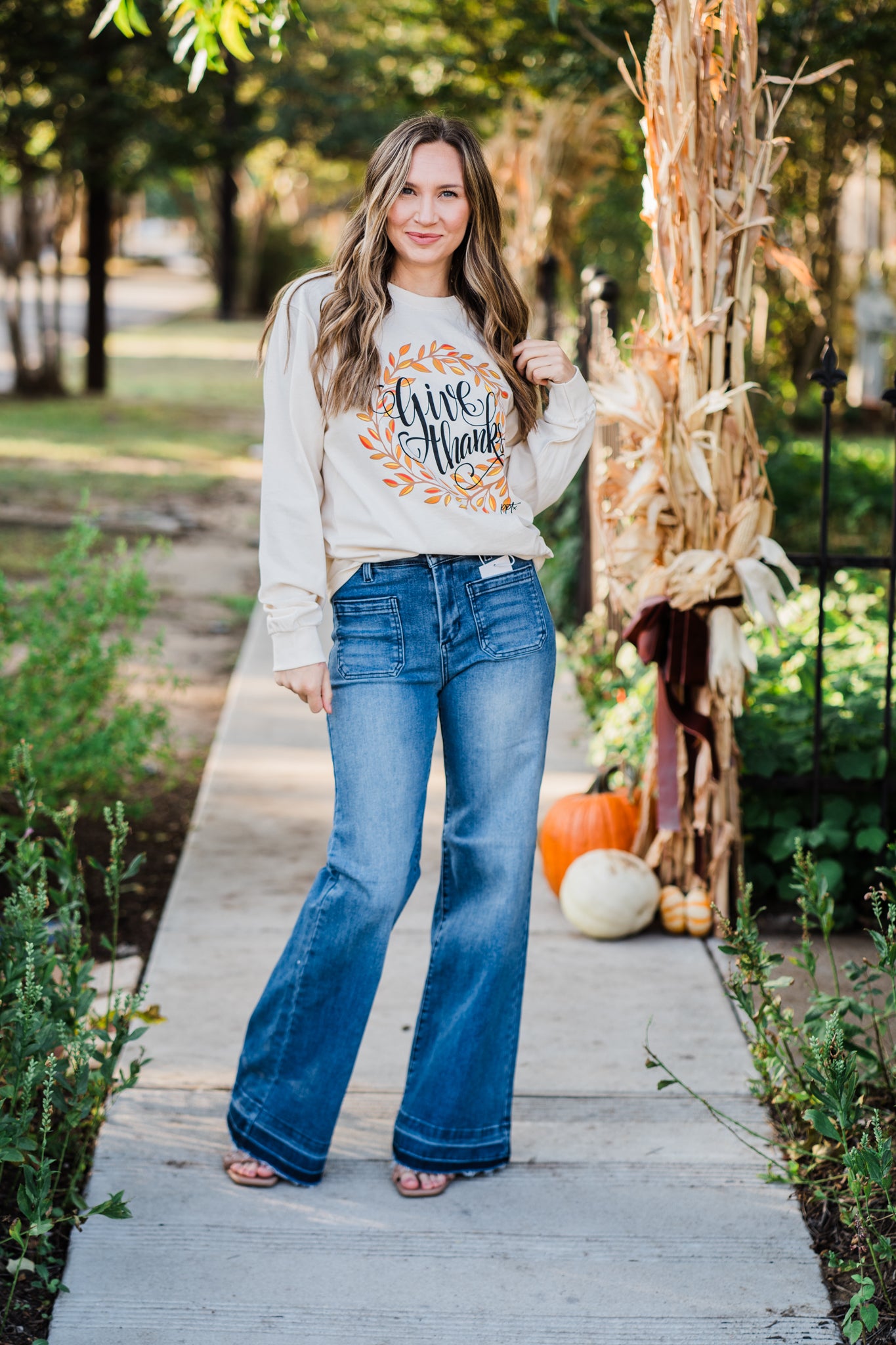 Give Thanks Long Sleeve Shirt