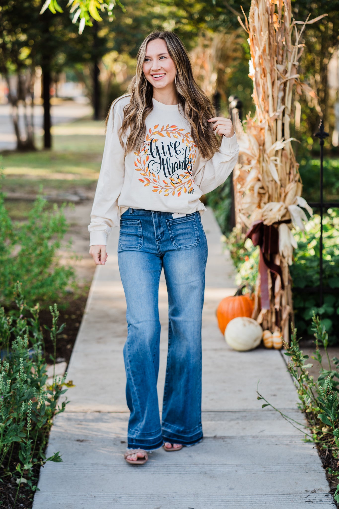 Give Thanks Long Sleeve Shirt