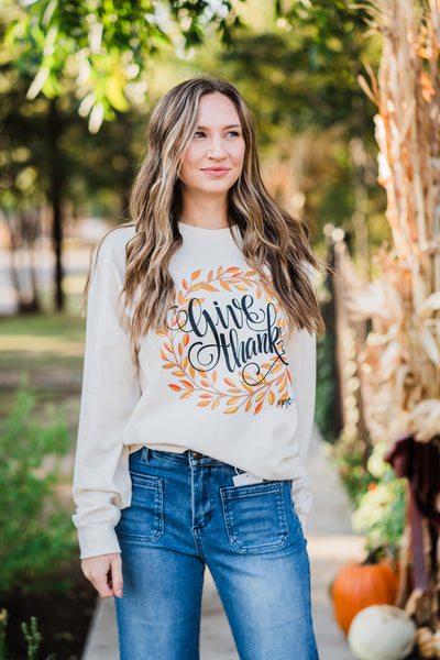 Give Thanks Long Sleeve Shirt