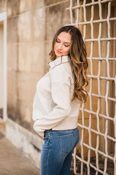 Kristine Pullover- Ivory