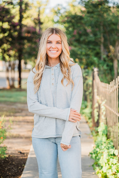 Aspen Trail Henley Hoodie
