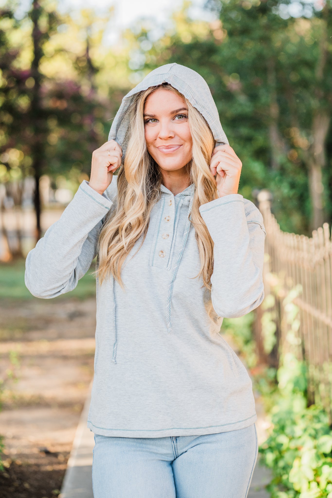 Aspen Trail Henley Hoodie