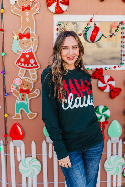 Mama Claus Long Sleeve Shirt