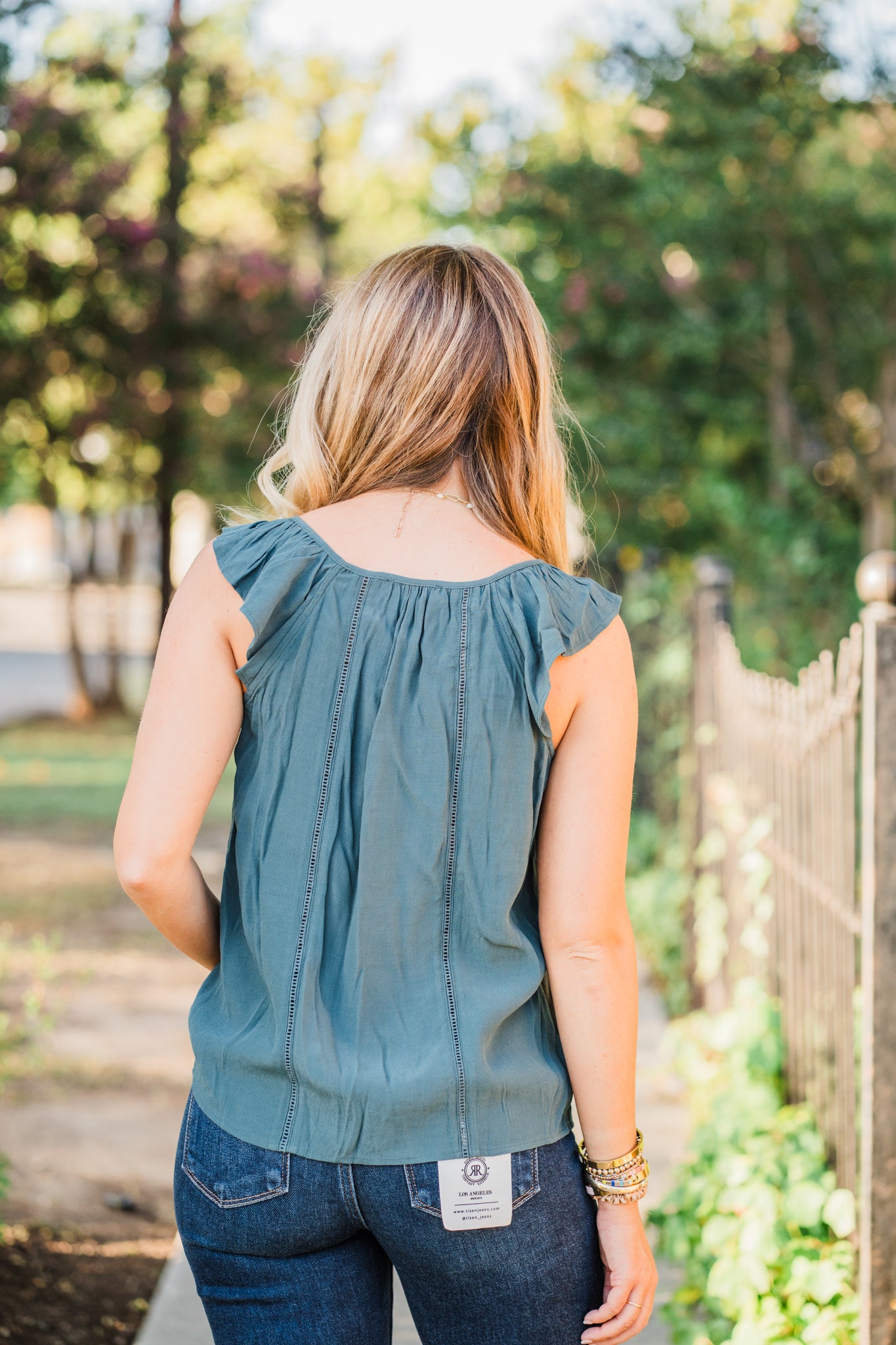 Slate River Tank Blouse