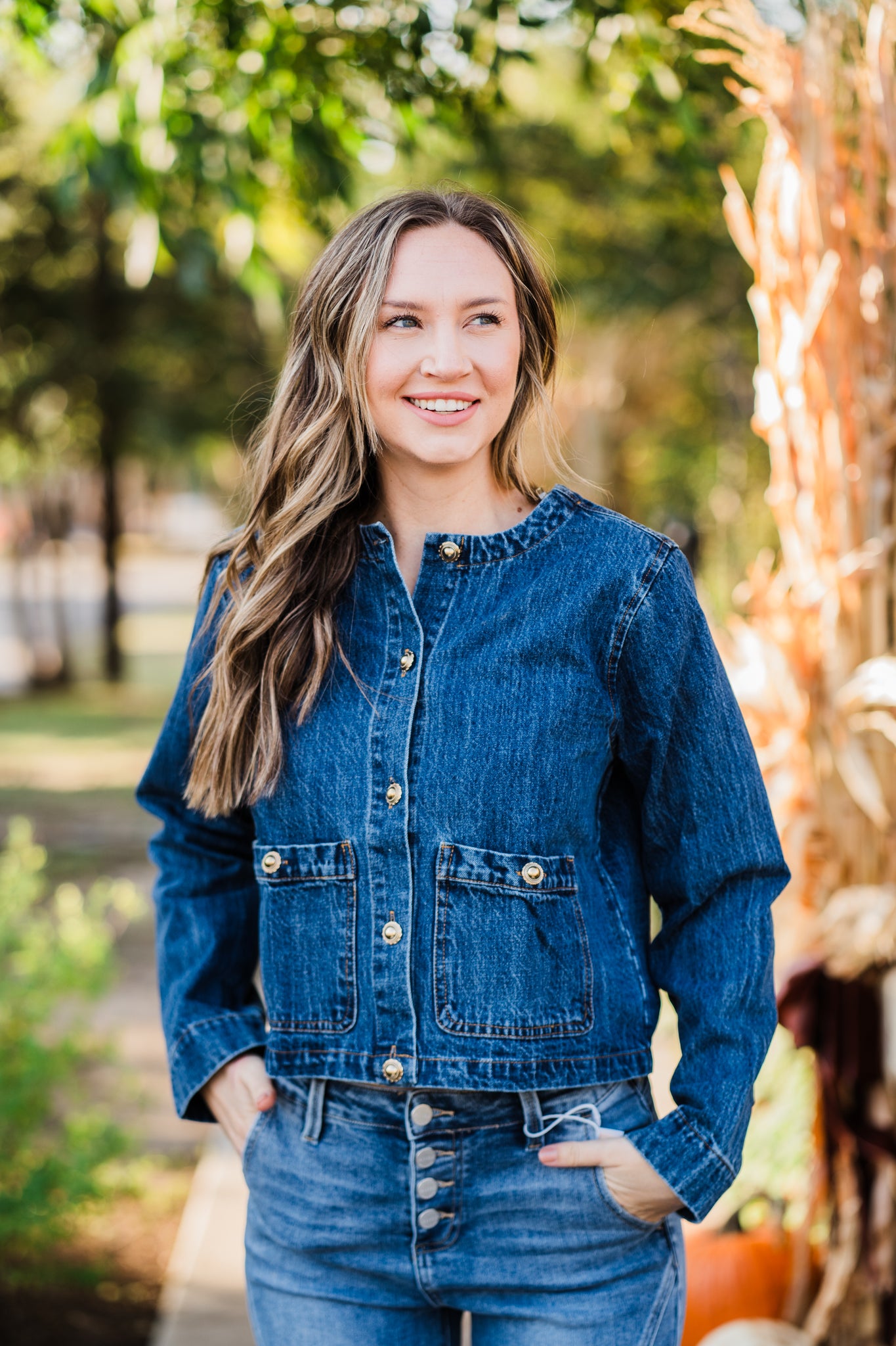 Dark Wash Denim Jacket