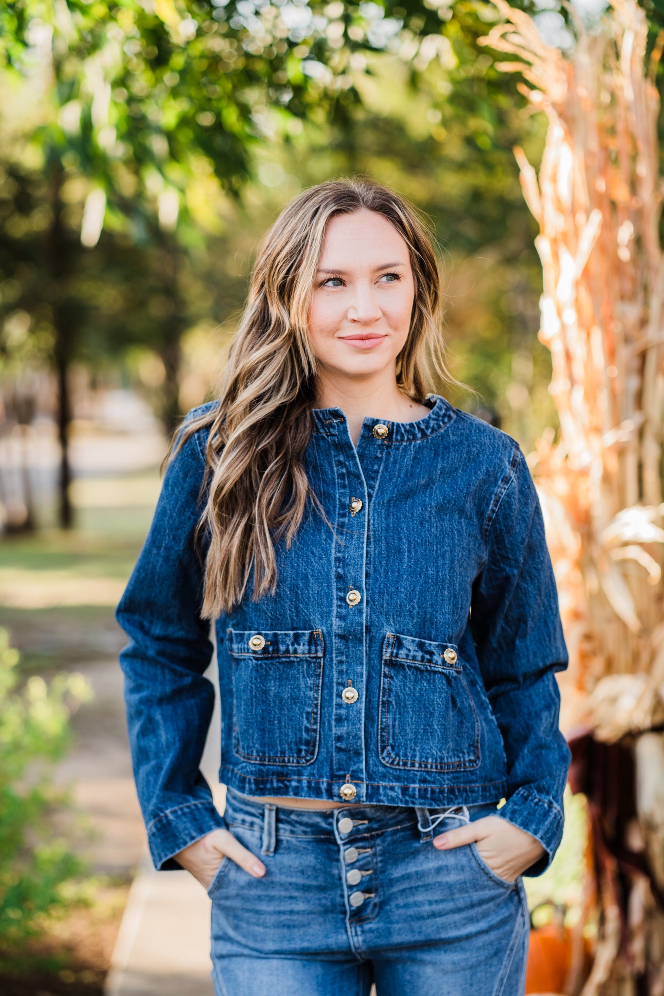 Dark Wash Denim Jacket