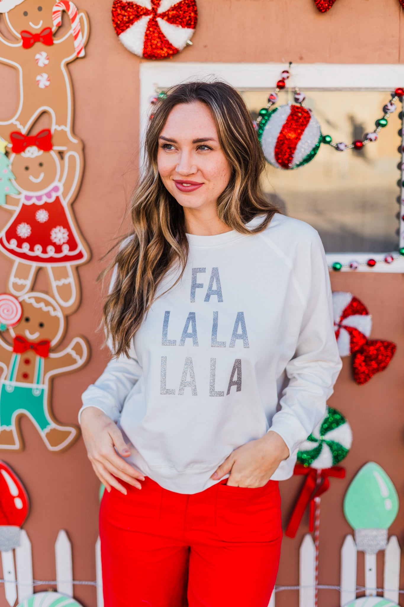 Fa La La La La Sweatshirt