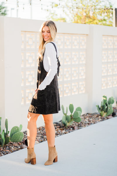 Onyx Peak Corduroy Dress