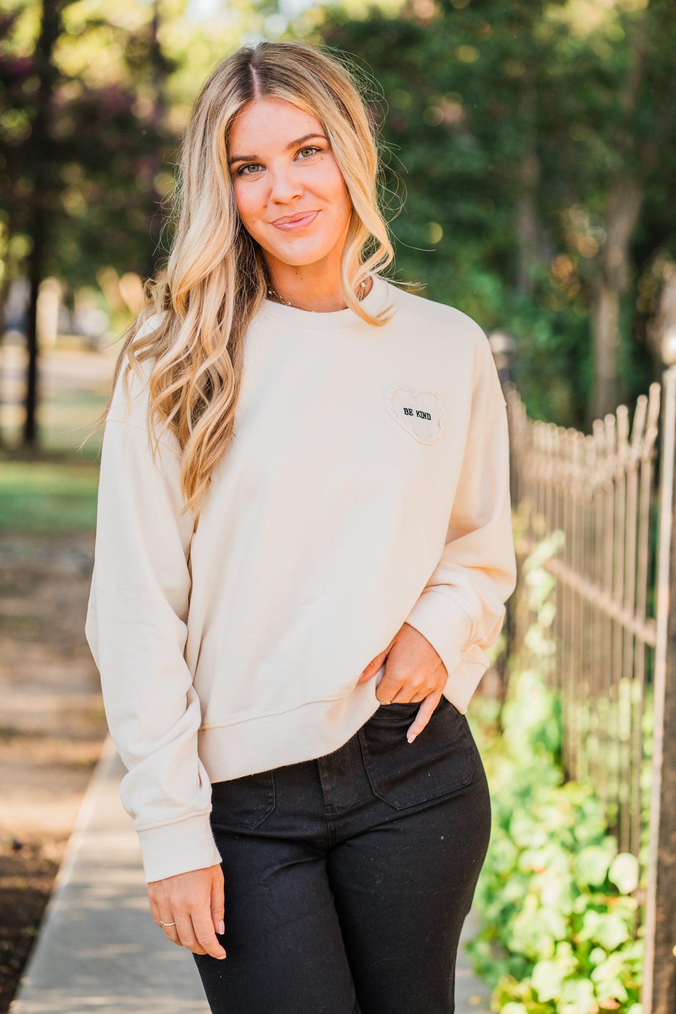 Be Kind French Terry Sweatshirt