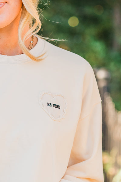 Be Kind French Terry Sweatshirt