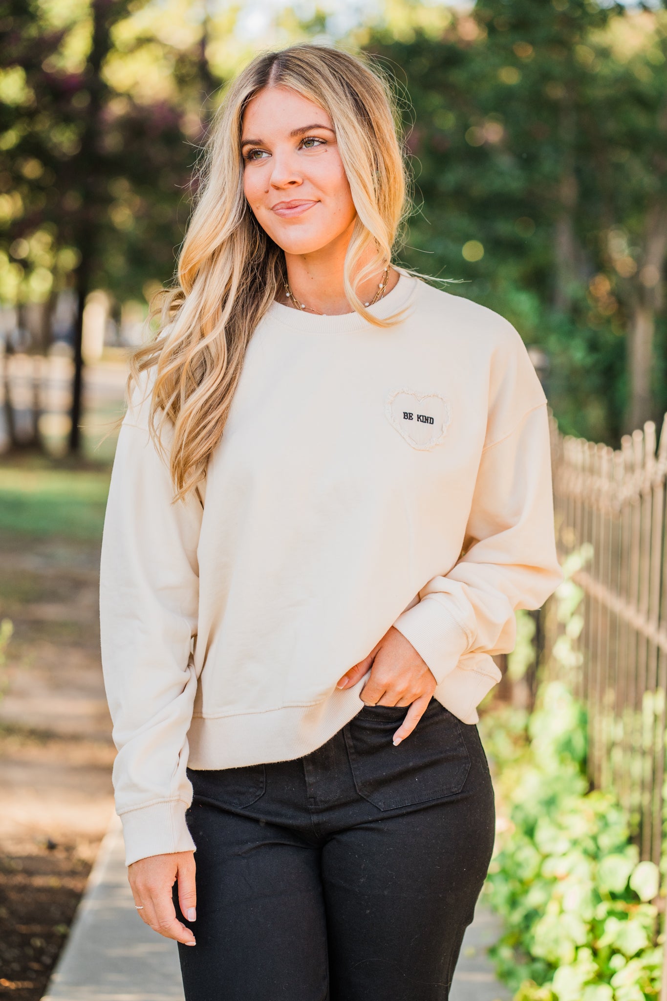 Be Kind French Terry Sweatshirt