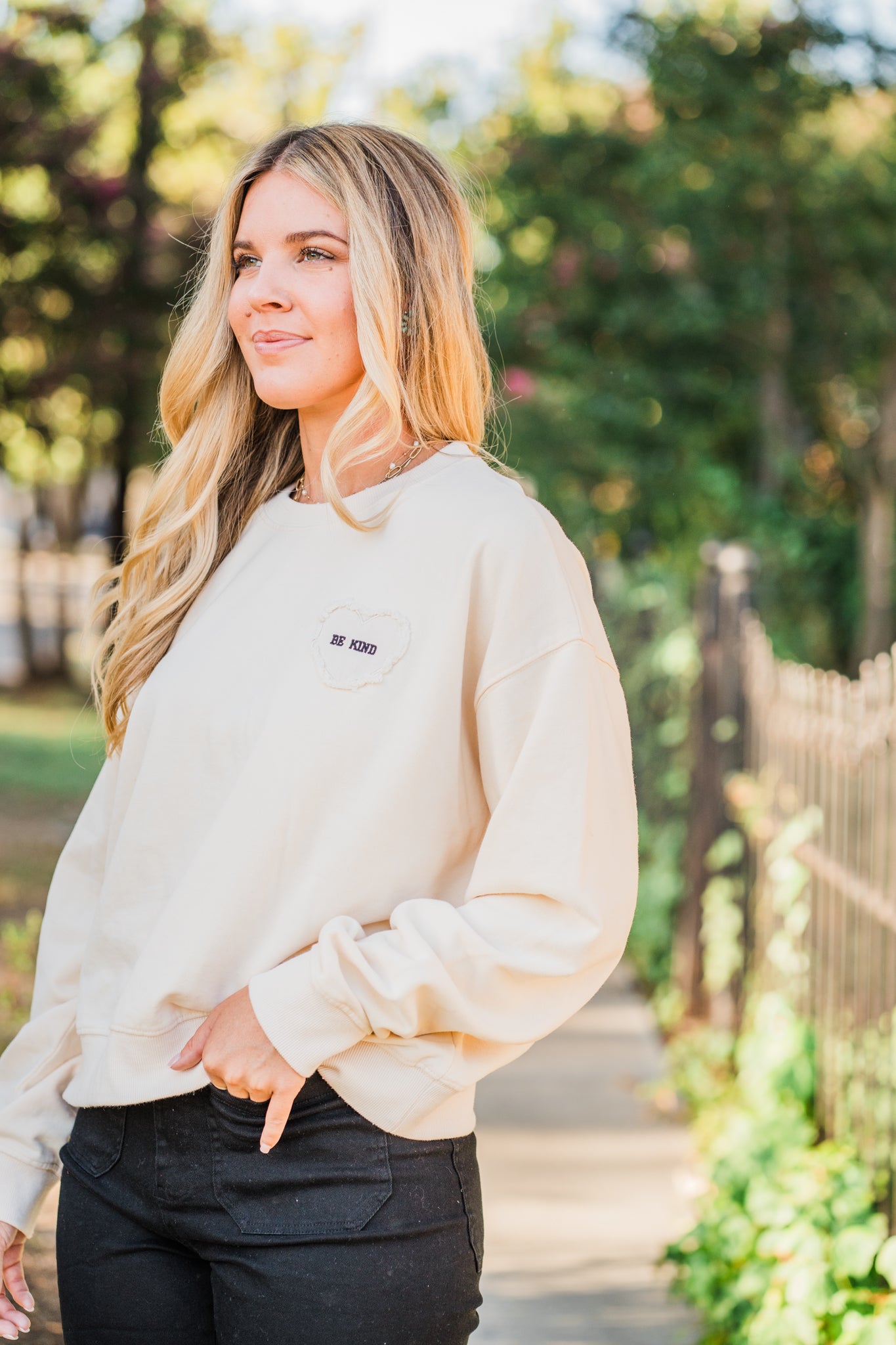 Be Kind French Terry Sweatshirt