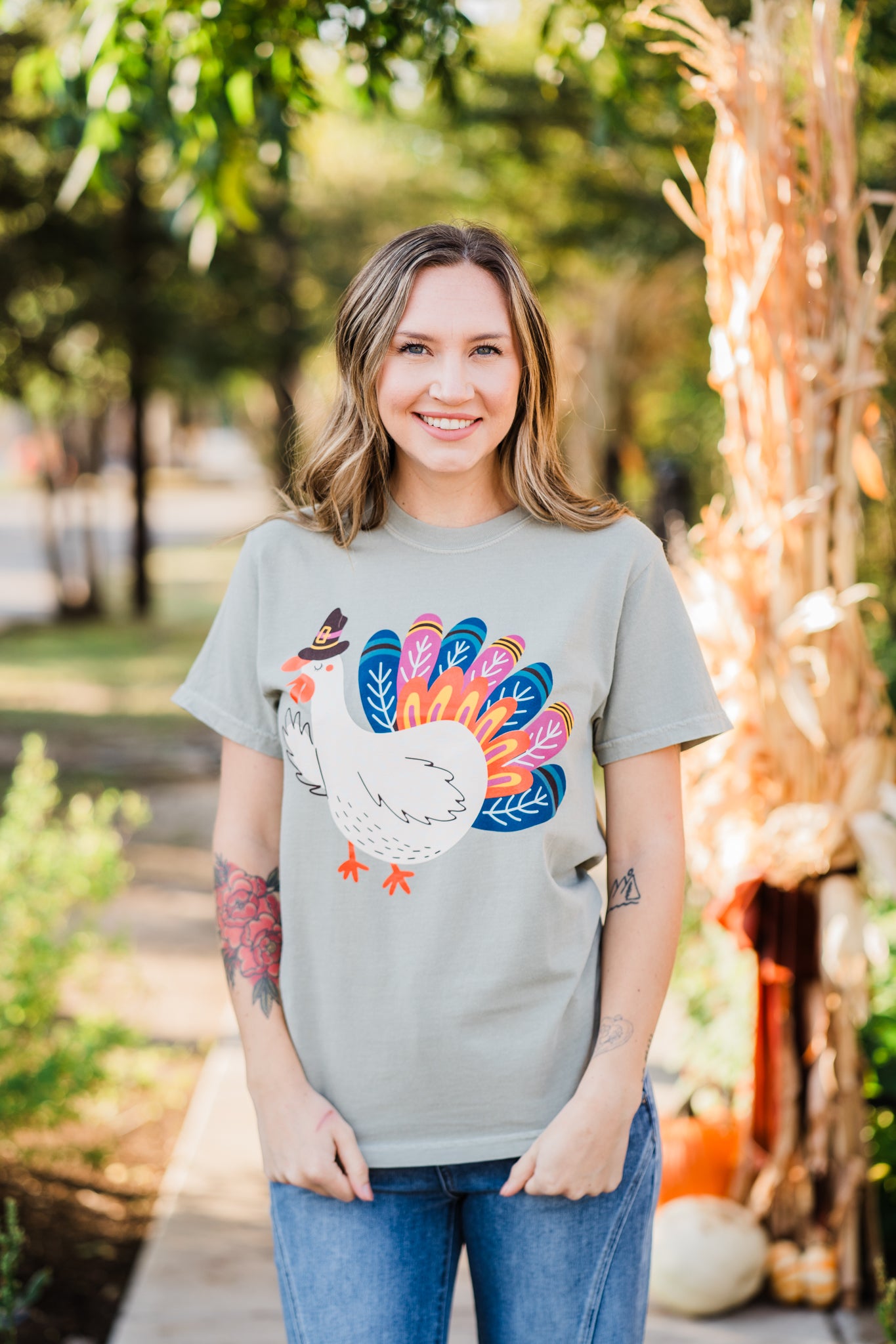 Mr. Gobbleworth Turkey T-shirt