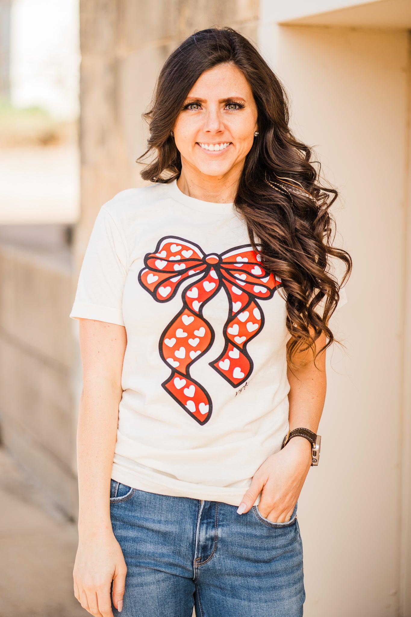 Big Heart Bow T-Shirt