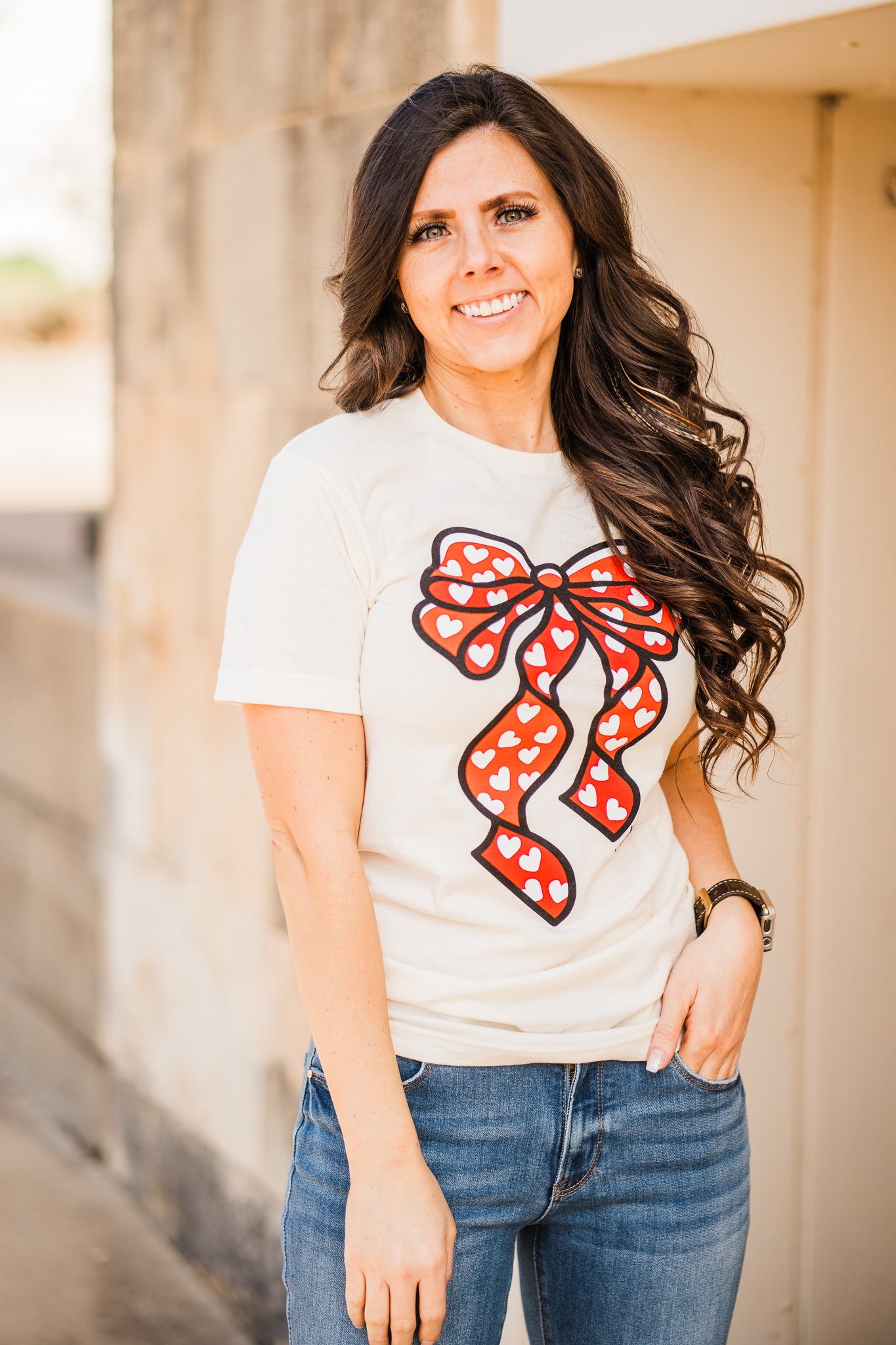 Big Heart Bow T-Shirt