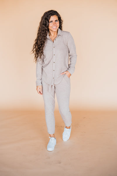 Ash Taupe Keston Lounge Pants