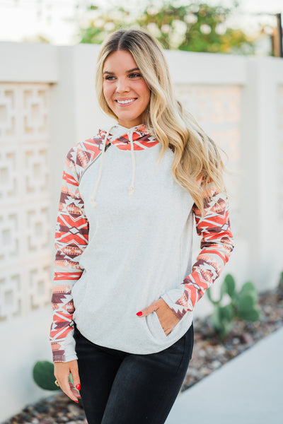 DoubleHood Sweatshirt - Live a Little