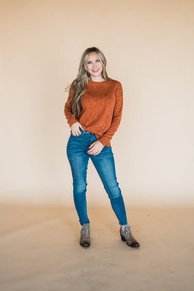 Rust Eloise Sweater