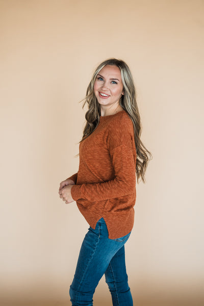 Rust Eloise Sweater