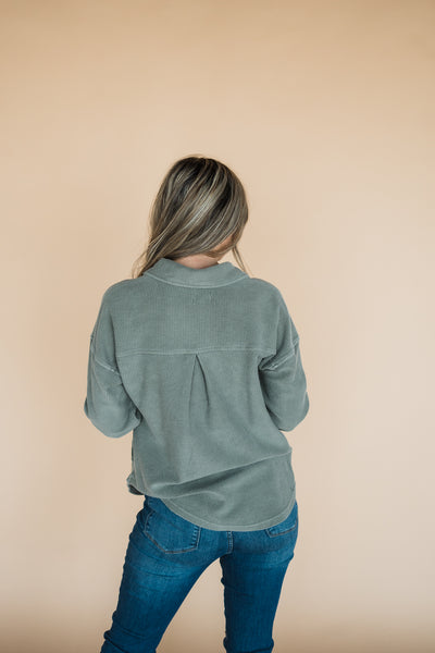 Olive Ingris Top