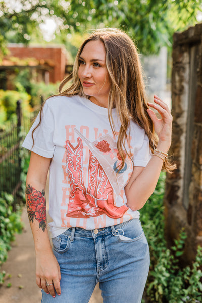 Howdy *cowboy boots*  Graphic T-Shirt