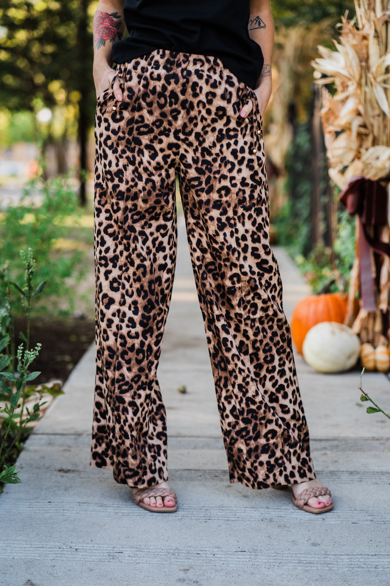 Leopard Print Pants