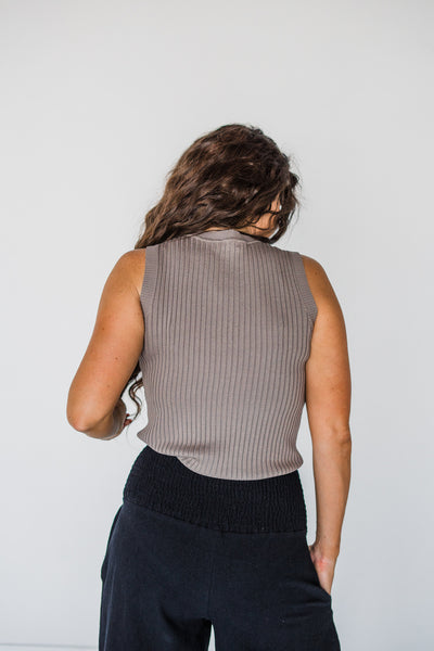 Sable Sweater Tank