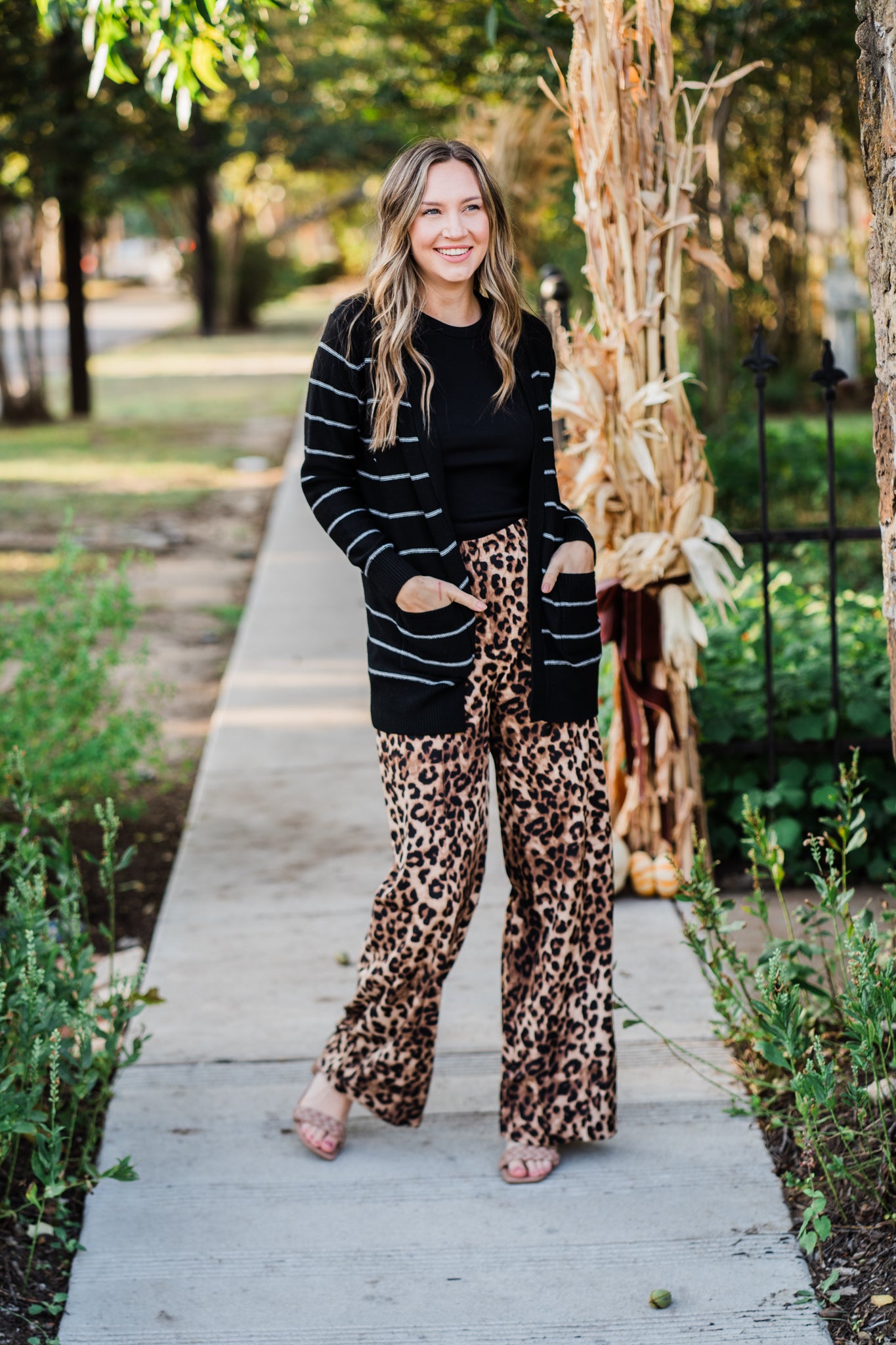 Leopard Print Pants