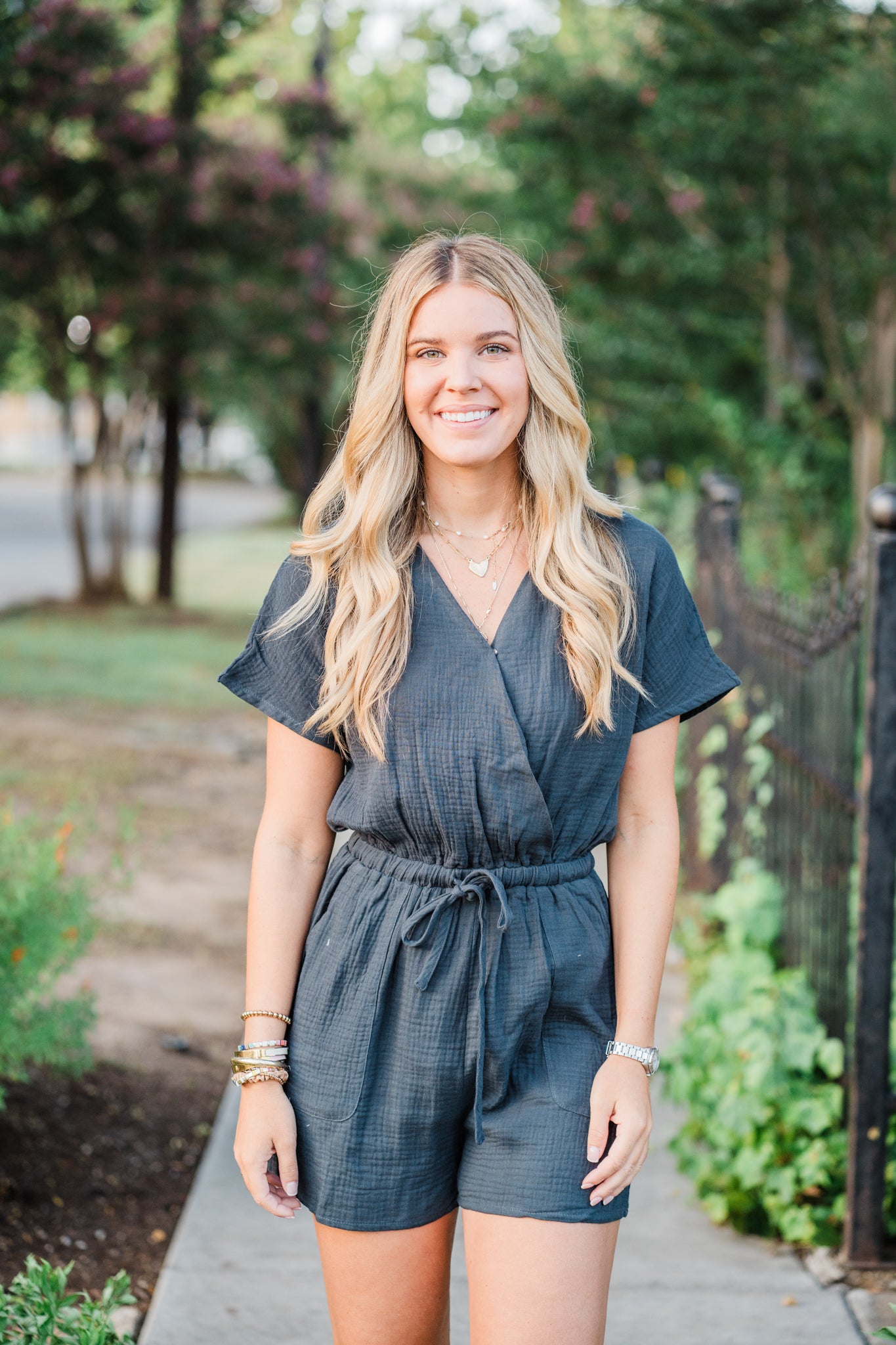 The Ashwood Wrap Romper