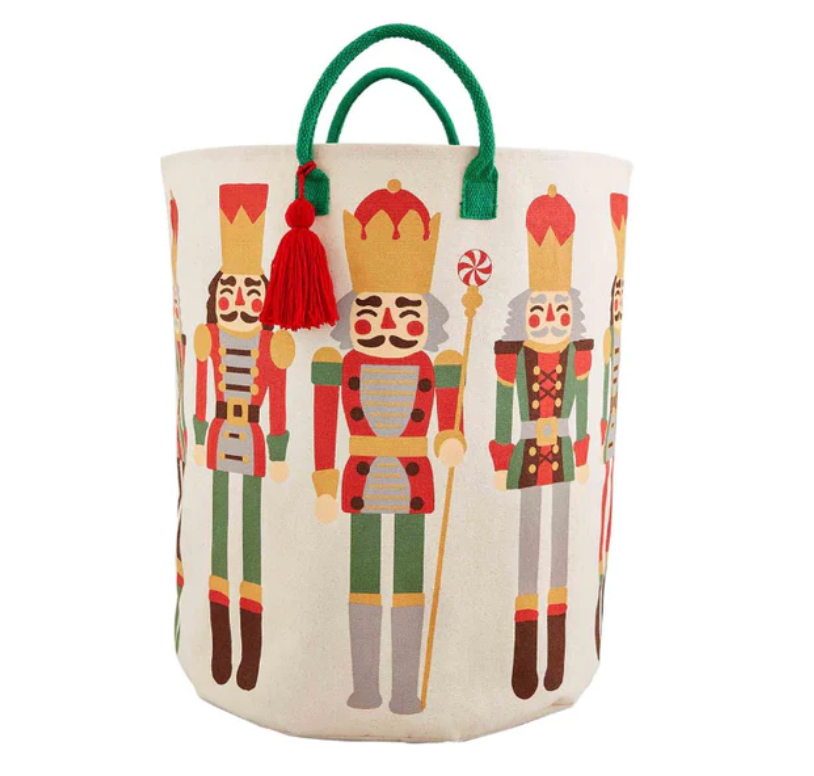 Oversized Nutcracker Gift Tote