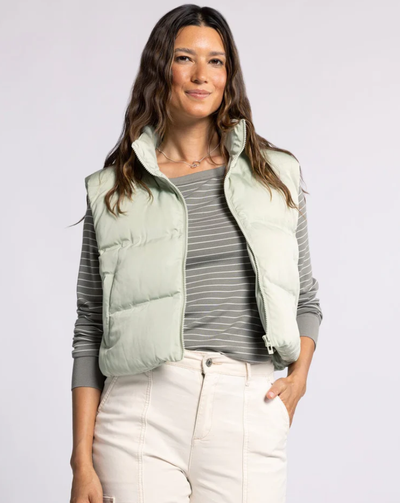 Issey Vest- Sage