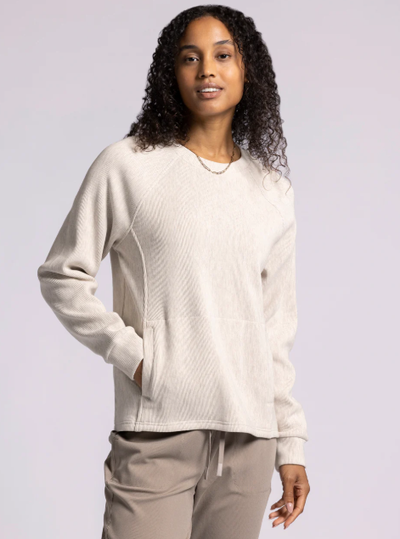 Maxine Pullover- Heather Oatmeal