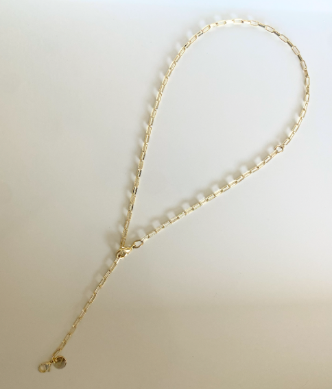 Chelsea Lariat Chain - Designed for Pendant Charms and Initials