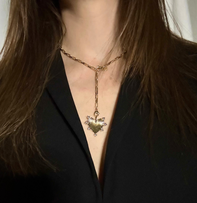 Chelsea Lariat Chain - Designed for Pendant Charms and Initials