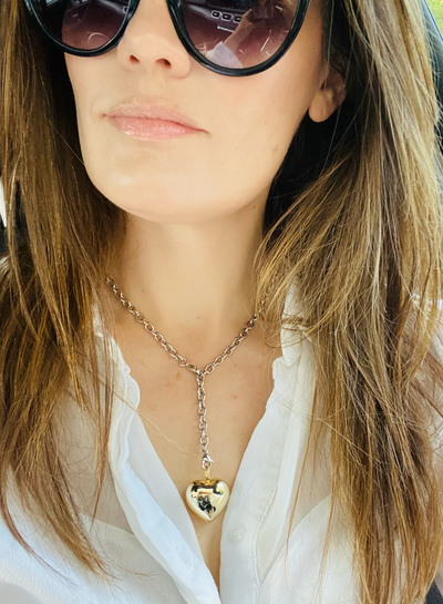 Gallery Lariat Necklace - designed for Pendant Charms and Initials