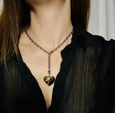 Gallery Lariat Necklace - designed for Pendant Charms and Initials