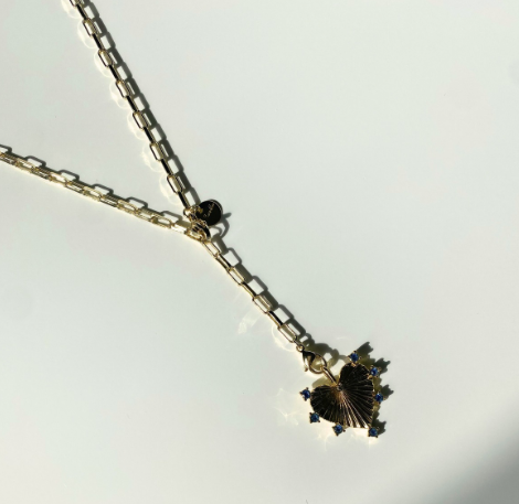 Special Set- Chelsea Double Clasp + Grove Heart Pendant