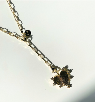 Special Set- Chelsea Double Clasp + Grove Heart Pendant
