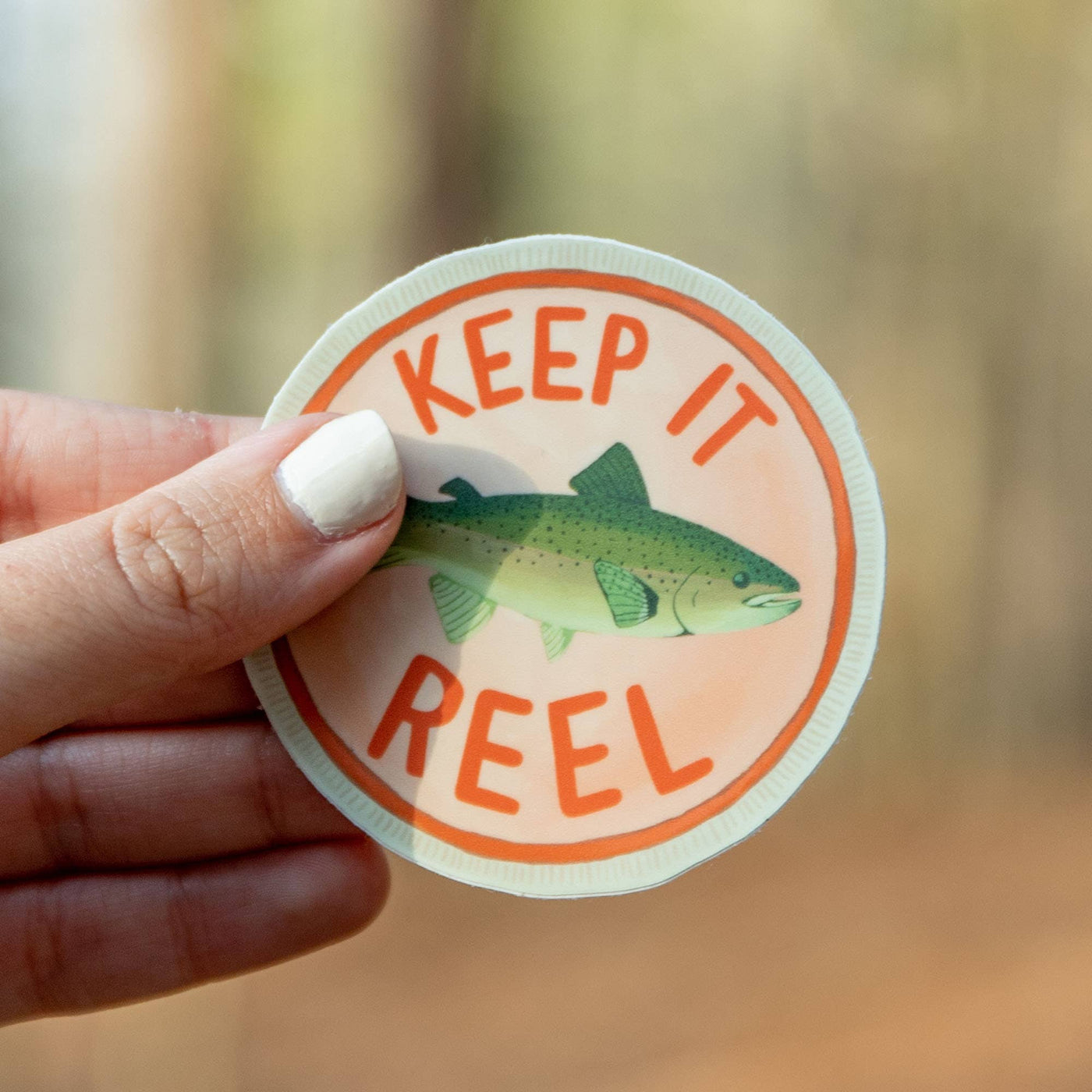 Keep It Reel Decal Sticker