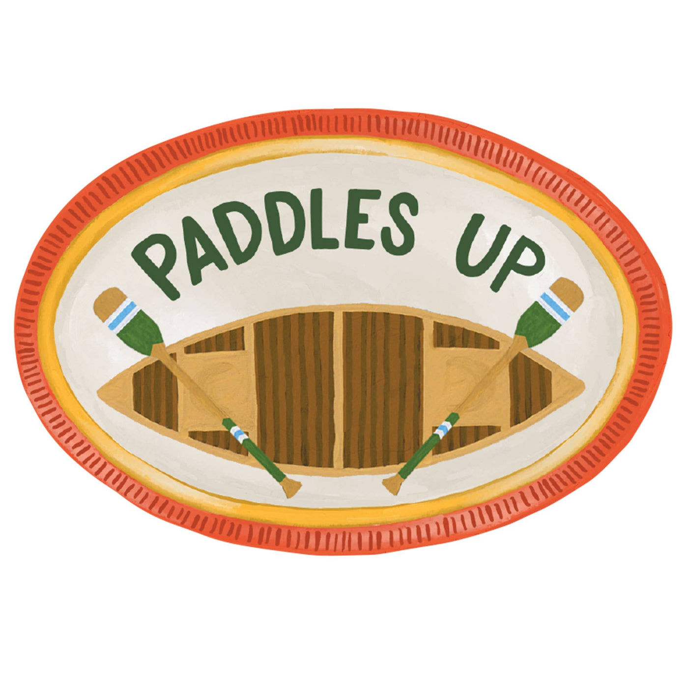 Paddles Up Decal Sticker