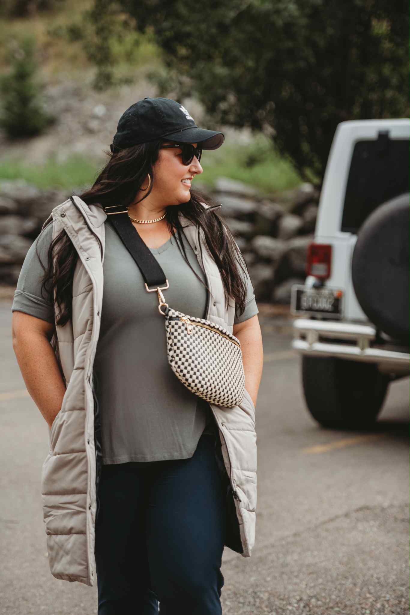 Harlow Vest- Latte