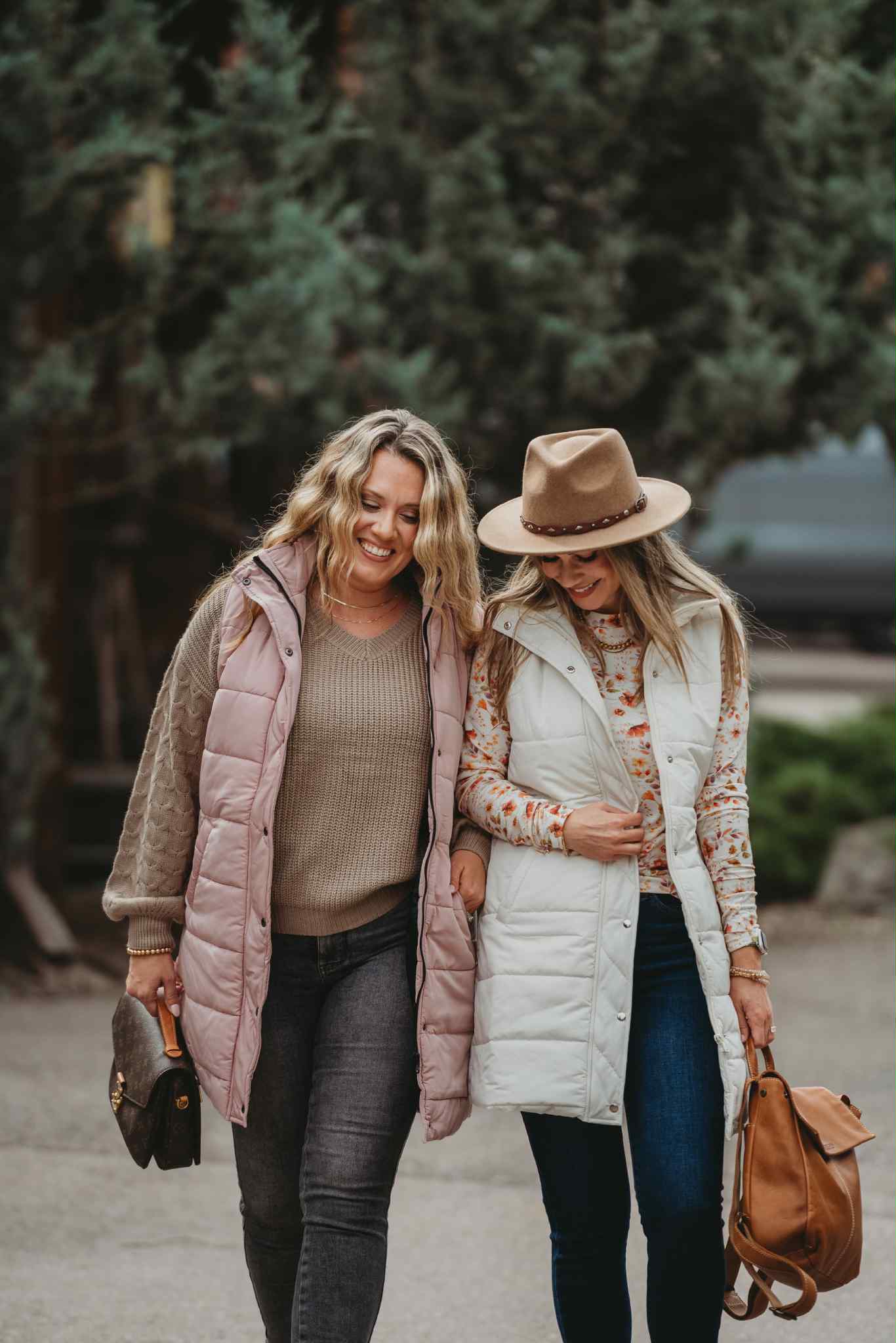 Harlow Vest- Blush