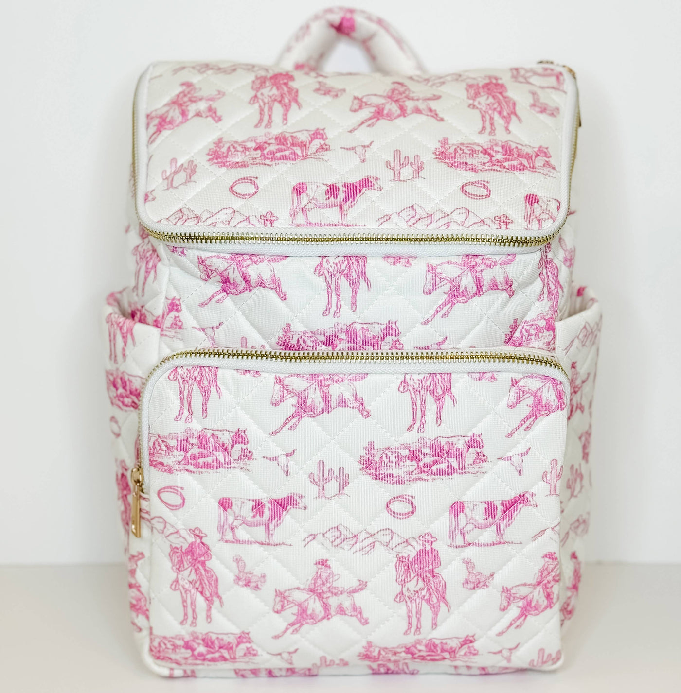 Cowgirl Pattern Backpack