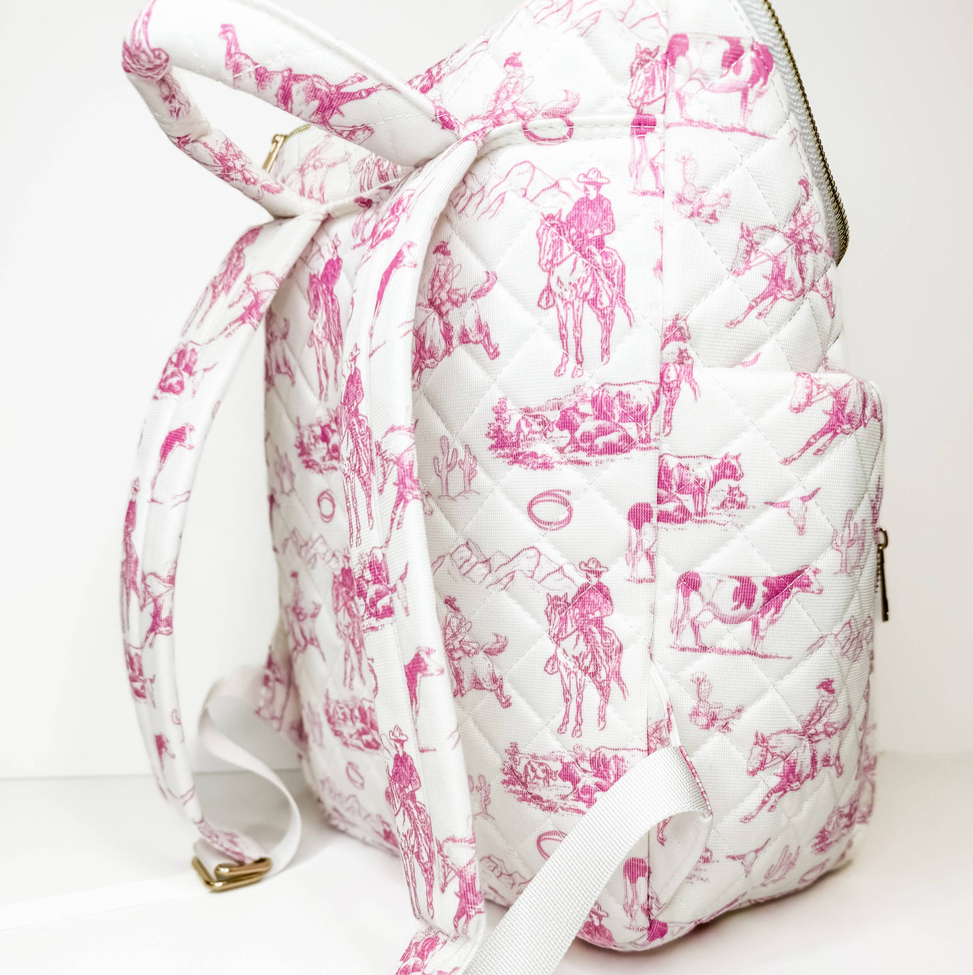Cowgirl Pattern Backpack