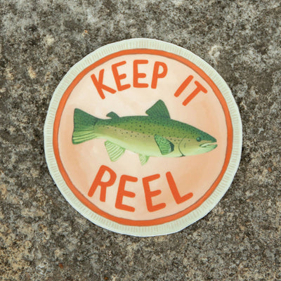 Keep It Reel Decal Sticker