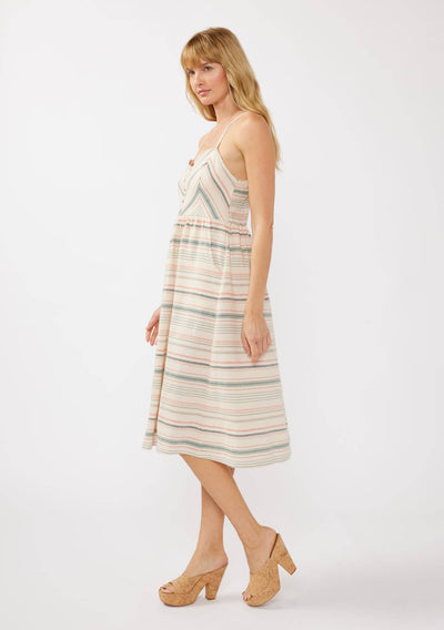 Sunstone Striped Midi Dress